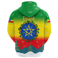 Ethiopia Hoodie Merry Christmas - Wonder Print Shop