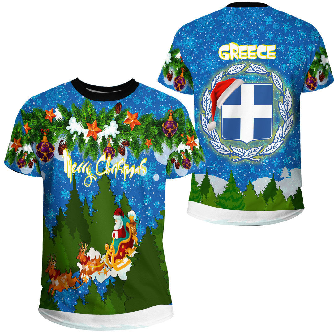 greece-xmas-t-shirt