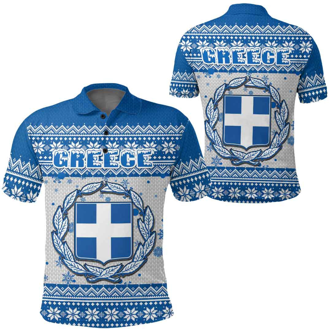 greece-christmas-polo-shirt