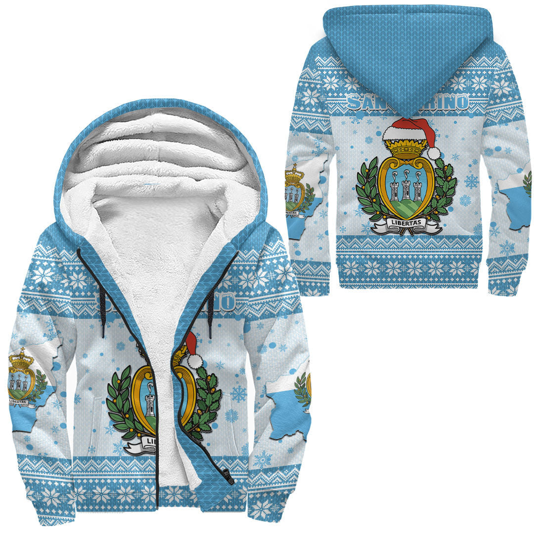 san-marino-christmas-sherpa-hoodies