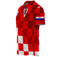 Croatia Soccer Style Baseball Jerseys - Wonder Print Shop