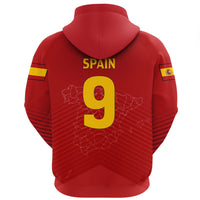 Spain Soccer Style Hoodie - Wonder Print Shop
