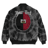 Wonder Print Shop Jacket - Haiti 1964 Bomber Jacket It's In My DNA Tie Dye Style - Wonder Print Shop