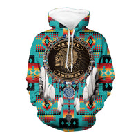 Chief Native American Dream Catcher 3D Hoodie LT10 - Wonder Print Shop