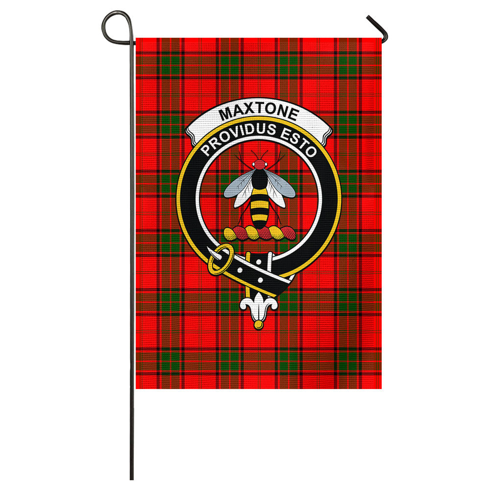 scottish-maxtone-clan-crest-tartan-garden-flag