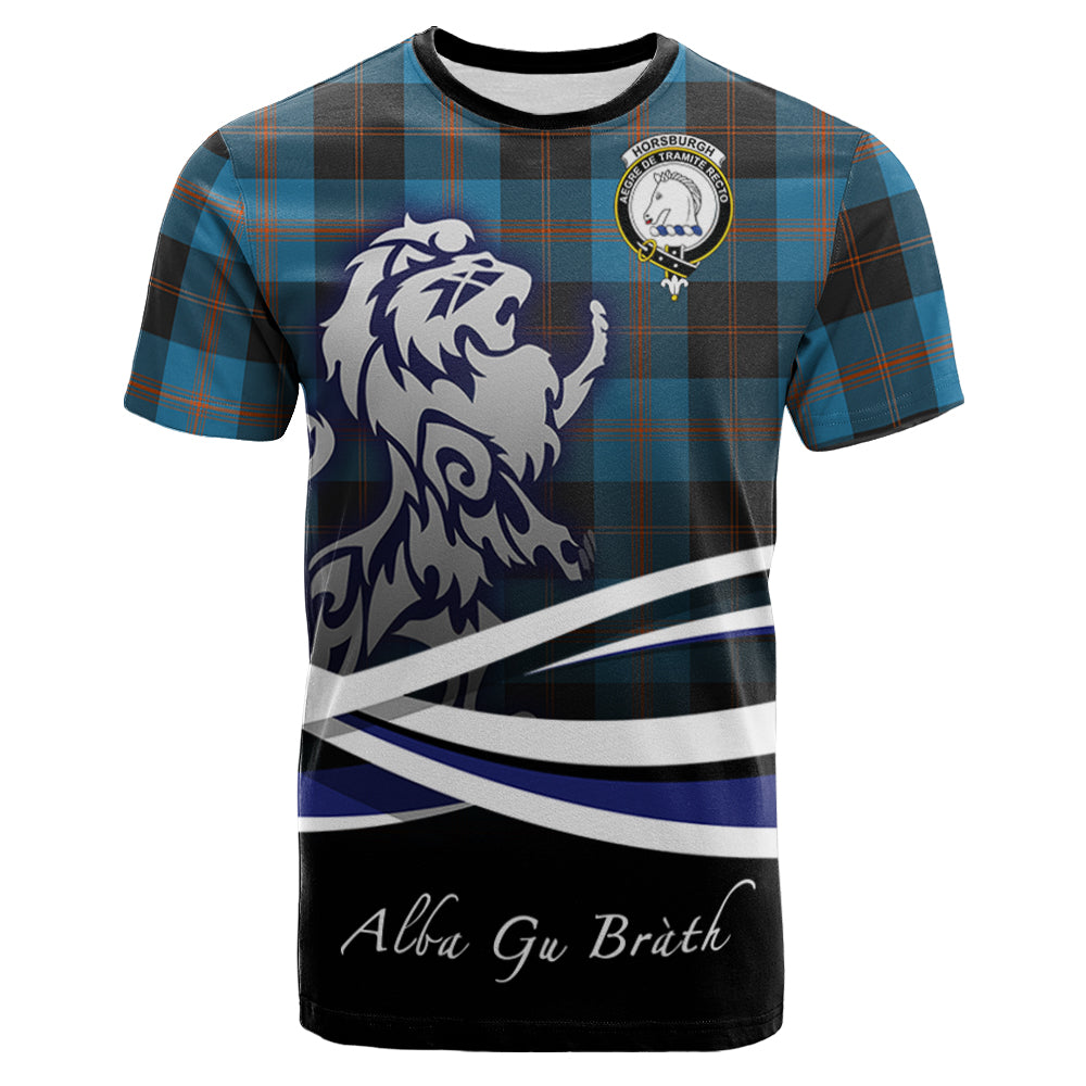 scottish-horsburgh-clan-crest-scotland-lion-tartan-t-shirt