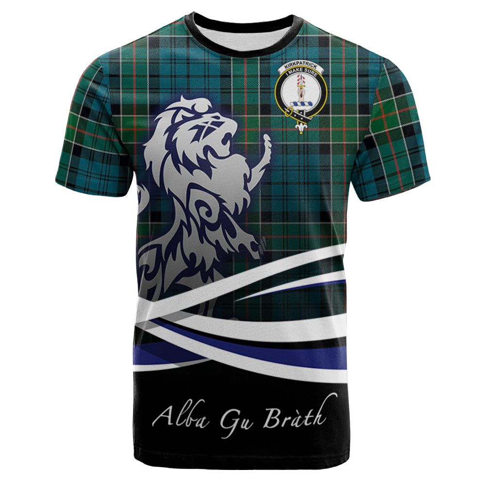 scottish-kirkpatrick-clan-crest-scotland-lion-tartan-t-shirt