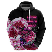Custom Bass Fishing Hoodie Red - Wonder Print Shop