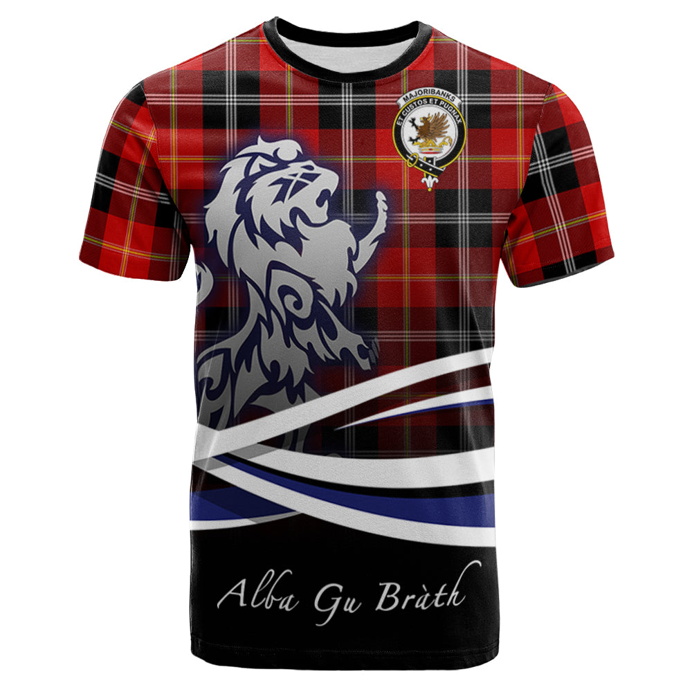 scottish-majoribanks-clan-crest-scotland-lion-tartan-t-shirt