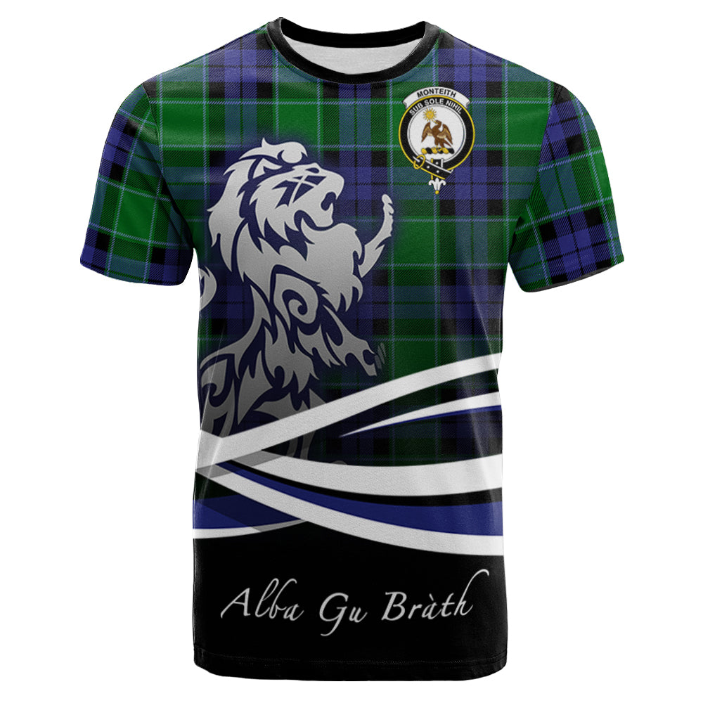 scottish-monteith-clan-crest-scotland-lion-tartan-t-shirt