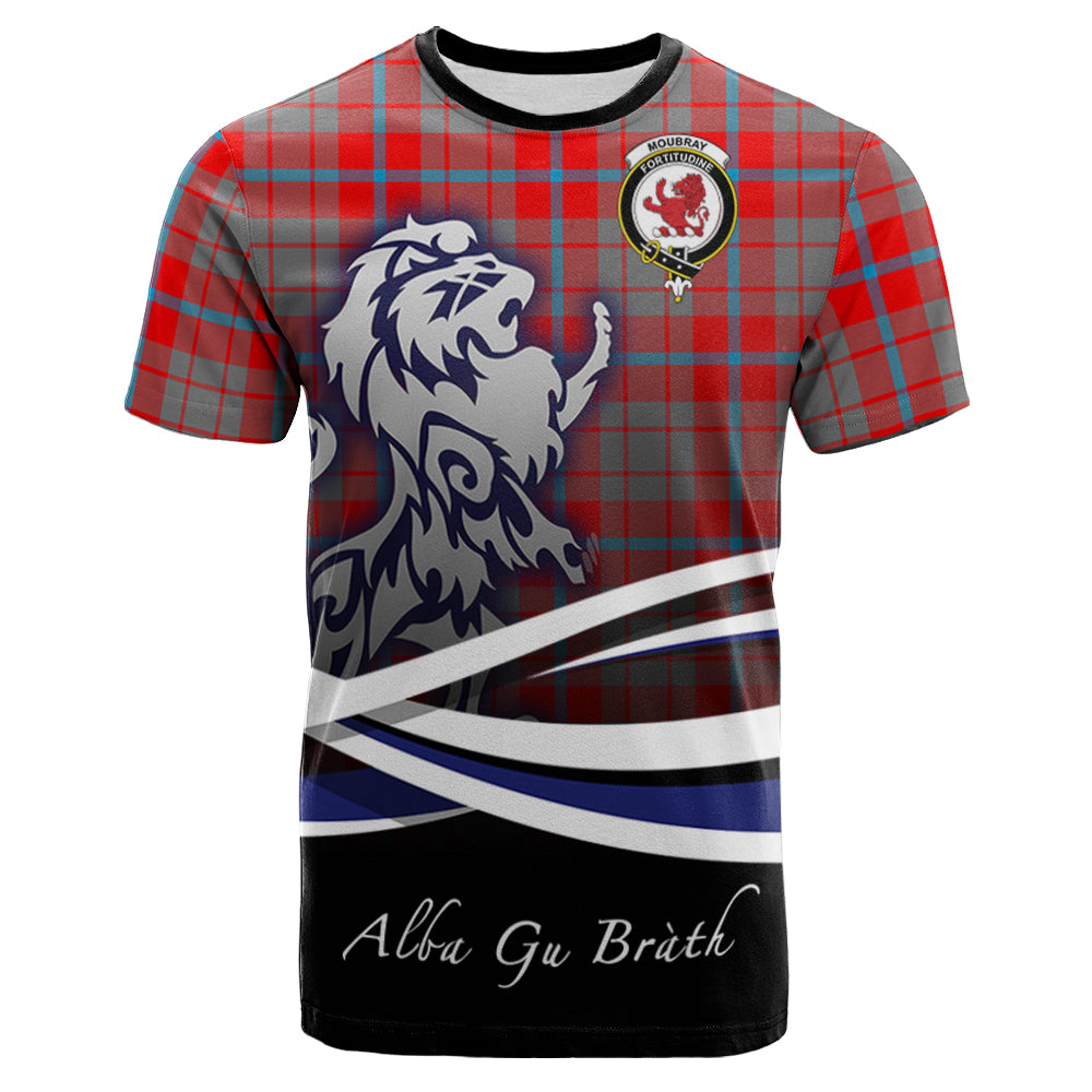 scottish-moubray-clan-crest-scotland-lion-tartan-t-shirt