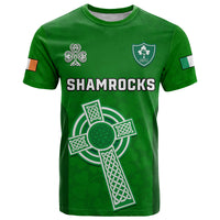 Ireland Rugby Go Shamrocks T Shirt - Wonder Print Shop