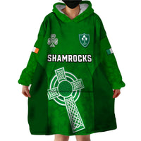 Ireland Rugby Go Shamrocks Wearable Blanket Hoodie - Wonder Print Shop