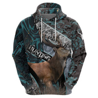 Deer Hunting Abstract Pattern Hoodie - Wonder Print Shop