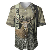 Deer Hunting Camouflaged Modern Abstract Baseball Jersey - Wonder Print Shop