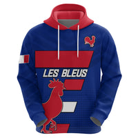 Custom France Rugby 7s Hoodie Come On Les Bleus Hoodie - Wonder Print Shop