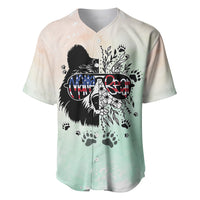 Personalised Mama Bear US Flag First Mother's Day Together Baseball Jersey TS07 - Wonder Print Shop