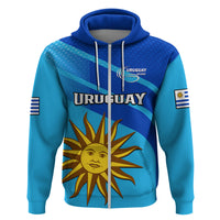 Custom Uruguay Rugby 7s Sporty Style Hoodie - Wonder Print Shop