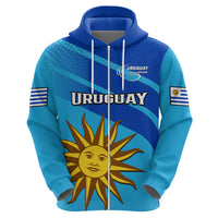Custom Uruguay Rugby 7s Sporty Style Hoodie - Wonder Print Shop