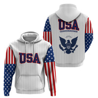 United States 2023 Baseball Classic Uniform USA Flag Hoodie - Wonder Print Shop