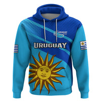 Uruguay Rugby 7s Sporty Style Hoodie - Wonder Print Shop
