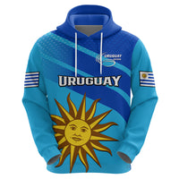 Uruguay Rugby 7s Sporty Style Hoodie - Wonder Print Shop