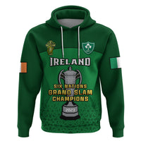 Custom Ireland Rugby 2023 Champions Six Nations Irish Proud Hoodie - Wonder Print Shop