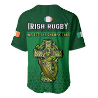 Ireland Rugby 2023 Champions Six Nations Irish Proud Baseball Jersey - Wonder Print Shop