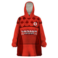Canada Rugby 7s Sporty Style Wearable Blanket Hoodie - Wonder Print Shop