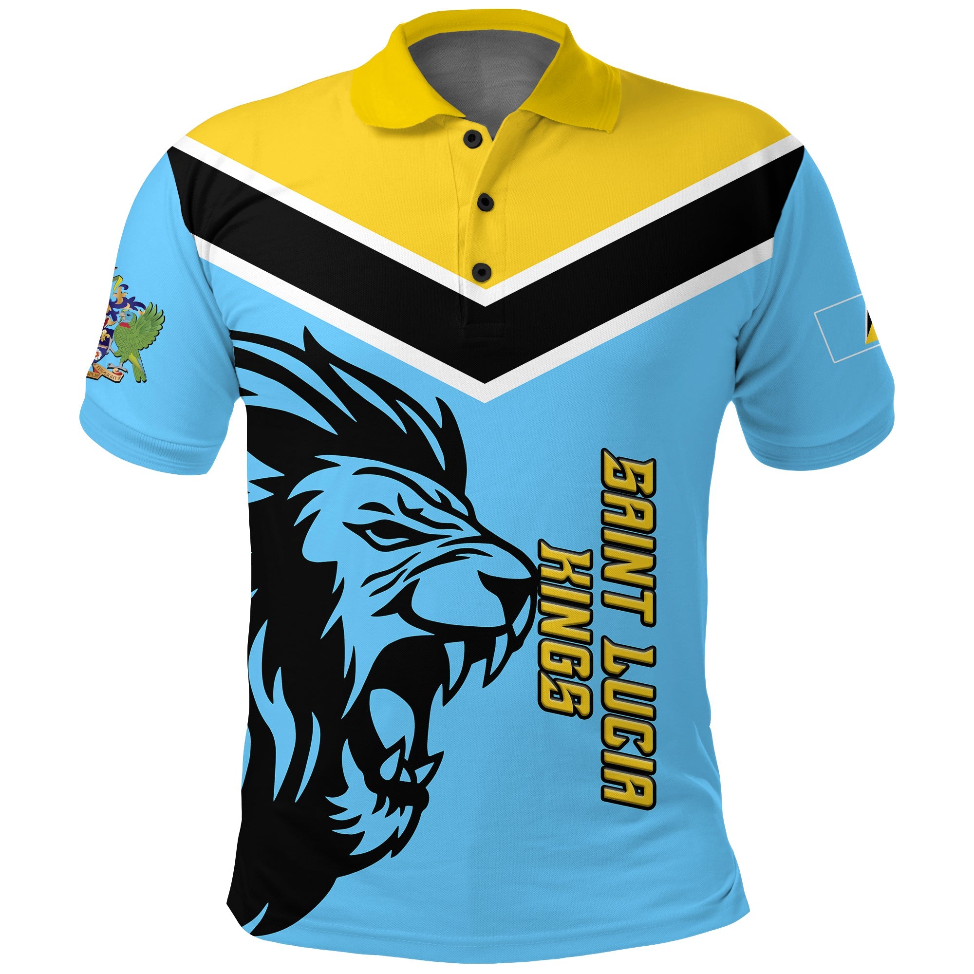 custom-personalised-saint-lucia-kings-pride-polo-shirt