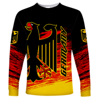 Germany Iron Cross Pride Long Sleeve Shirt LT12 - Wonder Print Shop