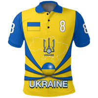 Custom Ukraine Polo Shirt Football 2021 LT20 - Wonder Print Shop
