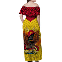 Papua New Guinea Rugby Kumul Pride Matching Hawaiian Shirt And Dress - LT2 - Wonder Print Shop