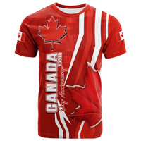 Canada Day Anniversary Pride T Shirt LT12 - Wonder Print Shop