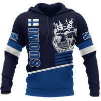 Finland Hoodie Leijonat Suomi Ice Hockey - Wonder Print Shop