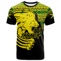 Jamaica Lion Legend T Shirt LT12 - Wonder Print Shop