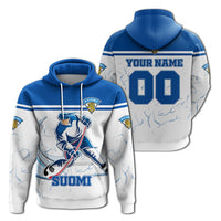 Custom Finland Hockey Hoodie LT12 - Wonder Print Shop