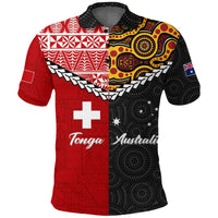 Tonga Combine Australia Aboriginal Heritage Polo Shirt LT12 - Wonder Print Shop