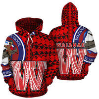 Polynesian Hawaii Hoodie Waianae - Wonder Print Shop