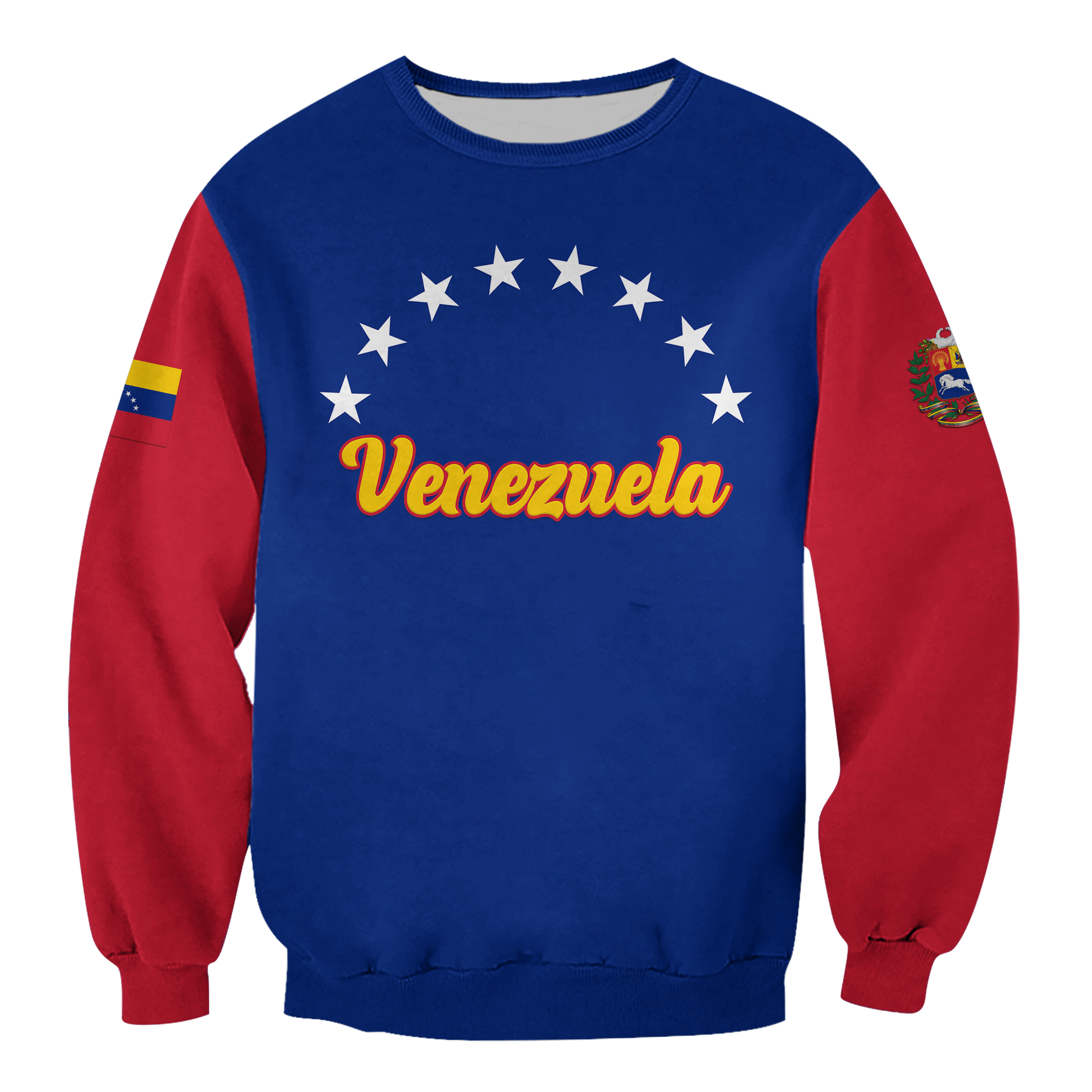 custom-personalised-venezuela-baseball-pride-sweatshirt
