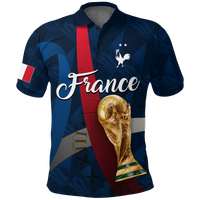 France Polo Shirt Football 2022 LT2 - Wonder Print Shop