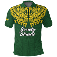 Society Islands Pride Polo Shirt LT12 - Wonder Print Shop