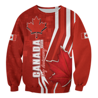 Canada Day Anniversary Pride Sweatshirt LT12 - Wonder Print Shop