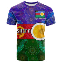 (CustCustom Shefa Province T Shirt Aboriginal Patterns LT20 - Wonder Print Shop