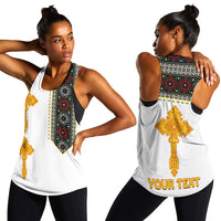 (Custom Personalised) Ethiopia Tibeb Women Racerback Tank Ethiopian Cross Fashion LT13 - Wonder Print Shop