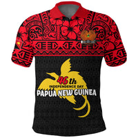 Papua New Guinea Polo Shirt Independence Day LT12 - Wonder Print Shop