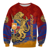 Armenia Khachkar Pride Sweatshirt LT12 - Wonder Print Shop