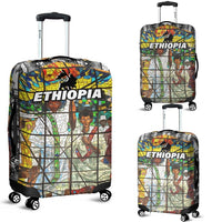 African Ethiopia Orthodox Luggage Cover - The Total Liberation Of Africa LT20 - Wonder Print Shop