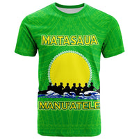 Custom Ammerican Samoa T Shirt Matasaua ManuA Pride LT12 - Wonder Print Shop