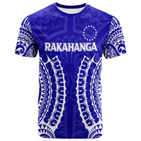 Cook Islands Rakahanga T Shirt Tribal Pattern LT12 - Wonder Print Shop
